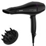 Philips Drycare Advanced Pro - Secador de Pelo Profesional 2200W con Motor AC, Tecnología Iónica, Difusor y Boquilla Concentradora, 6 Velocidades, Aire Frío, Negro